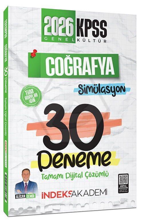 2026 KPSS Coğrafya Simülasyon 30 Deneme Çözümlü