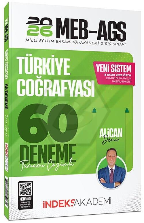2026 MEB-AGS Türkiye Coğrafyası 60 Deneme Çözümlü