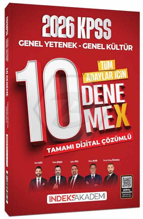 2026 KPSS Genel Yetenek Genel Kültür 10 DenemeX Çözümlü