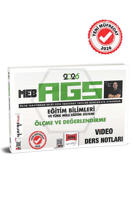 2026 MEB-AGS Eğitim Bilimleri ve Türk Milli Eğitim Sistemi Ölçme ve Değerlendirme Video Ders Notları