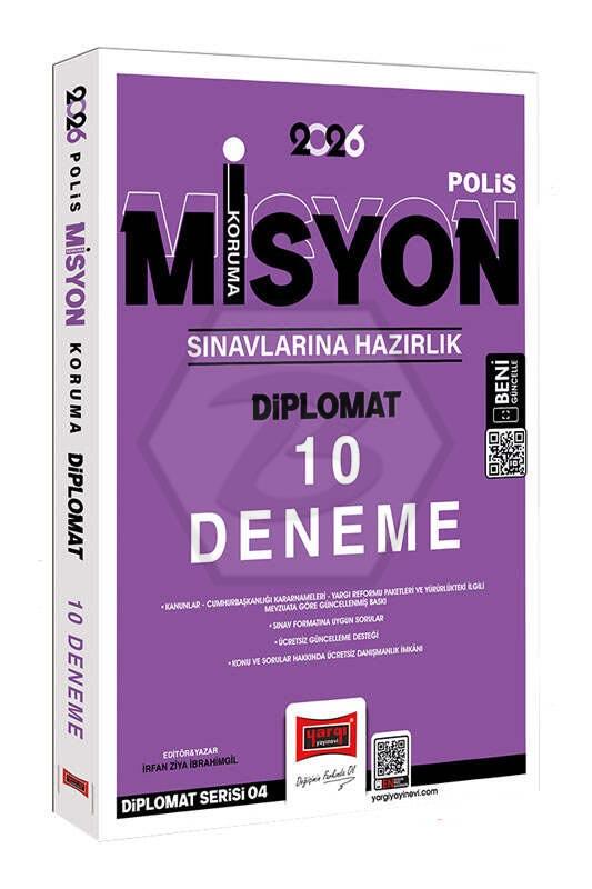 2026 Polis Misyon Koruma Sınavlarına Hazırlık Diplomat 10 Deneme