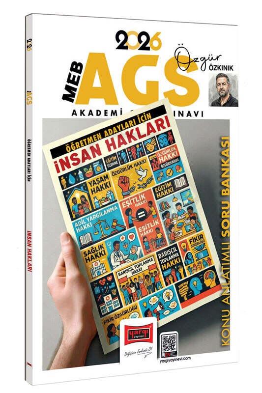 2026 MEB-AGS Öğretmen Adayları İçin İnsan Hakları Konu Anlatımlı Soru Bankası