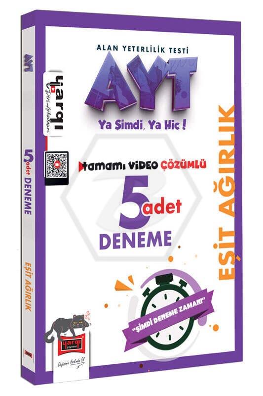 2026 AYT Eşit Ağırlık Tamamı Video Çözümlü 5 Deneme