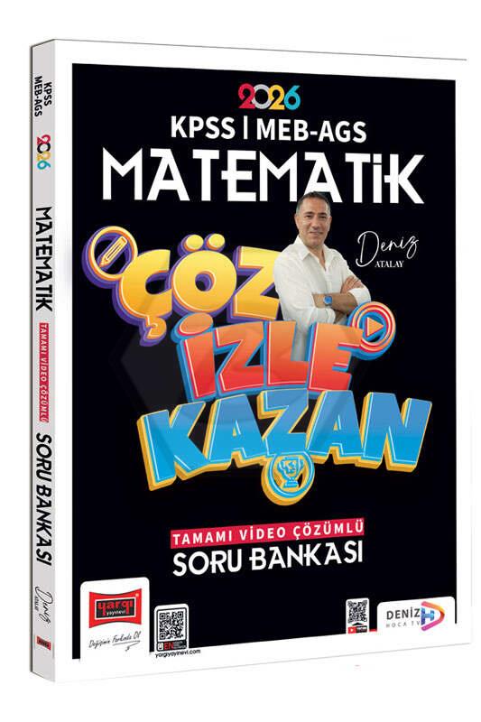 2026 KPSS MEB-AGS Matematik Çöz İzle Kazan Tamamı Video Çözümlü Soru Bankası