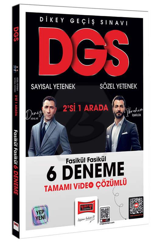 2026 DGS Sayısal Yetenek - Sözel Yetenek Fasikül Fasikül Tamamı Video Çözümlü 6 Deneme