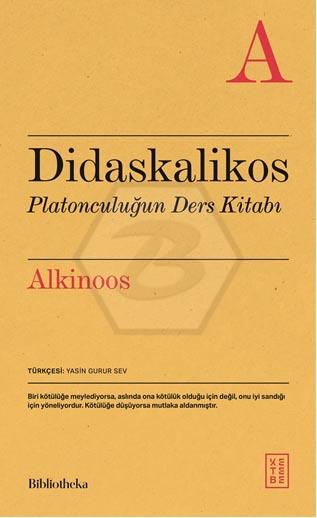 Didaskalikos - Platonculuğun Ders Kitabı