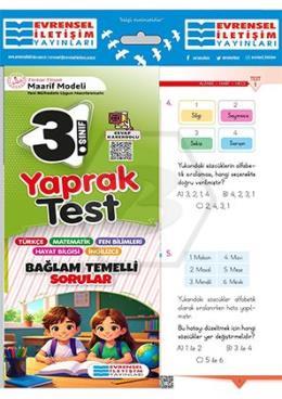 3. Sınıf Tüm Dersler Yaprak Test