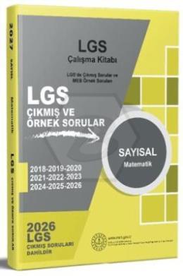 2027 MEB LGS Sayısal Matematik Çalışma Kitabı Çıkmış Sorular ve Örnek Sorular