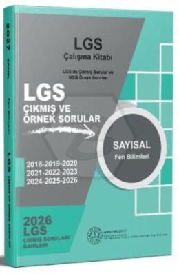 2027 MEB LGS Sayısal Fen Bilimleri Çalışma Kitabı Çıkmış Sorular ve Örnek Sorular