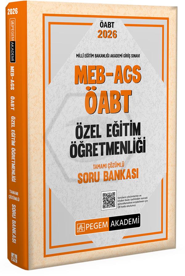 2026 MEB AGS ÖABT Özel Eğitim Öğretmenliği Tamamı Çözümlü Soru Bankası