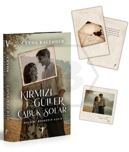 Kırmızı Güller Çabuk Solar 4 - Mevsimi Bahardır Aşkın (Ciltli)