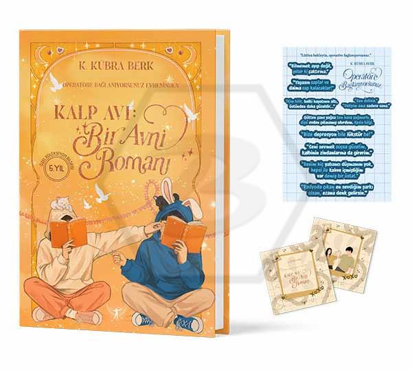 Kalp Avı - Bir Avni Romanı Özel Baskı (Ciltli)