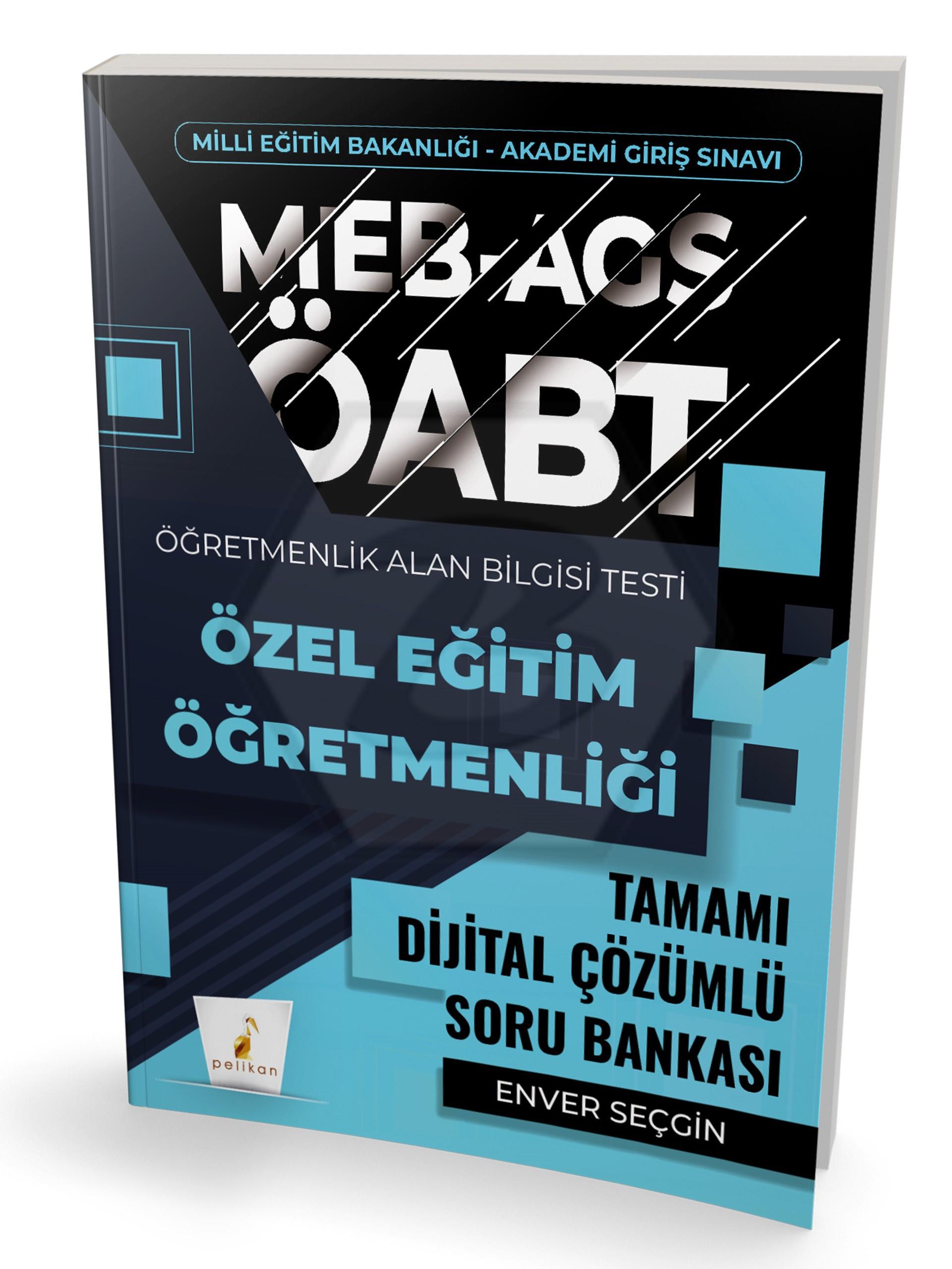MEB-AGS ÖABT Özel Eğitim Öğretmenliği Tamamı Çözümlü Soru Bankası