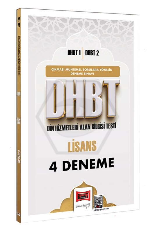 DHBT 1 - DHBT 2 Lisans 4 Deneme Sınavı