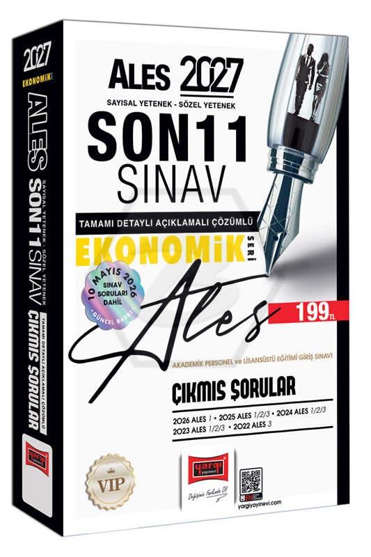 2027 ALES Sayısal-Sözel Yetenek Son 11 Sınav Çıkmış Sorular (Ekonomik Seri)