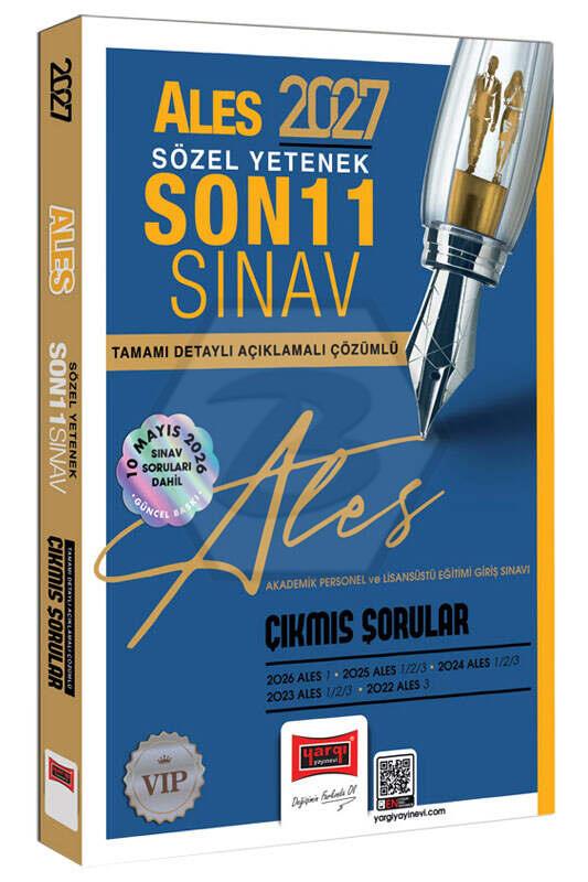 2027 ALES Sözel Yetenek Son 11 Sınav Tamamı Çözümlü Çıkmış Sorular
