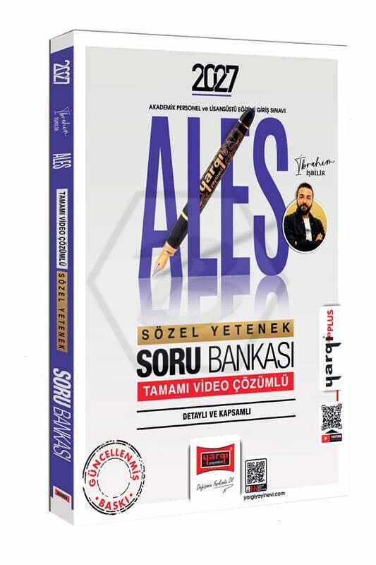 2027 ALES Sözel Yetenek Tamamı Video Çözümlü Soru Bankası