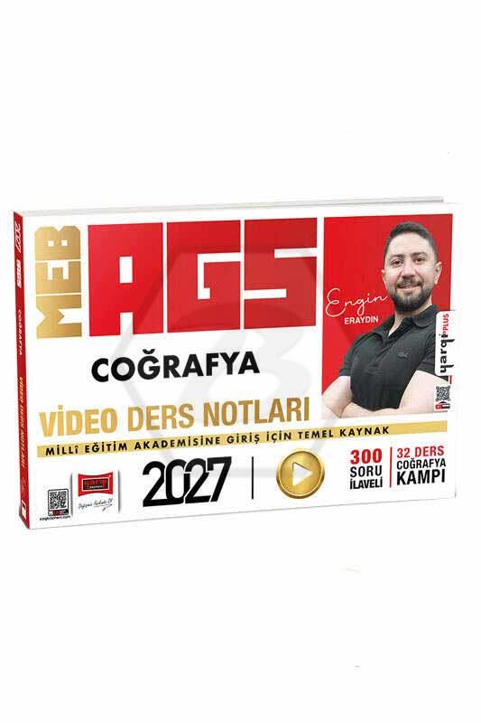 2027 MEB-AGS Coğrafya Video Ders Notları 300 Soru İlaveli