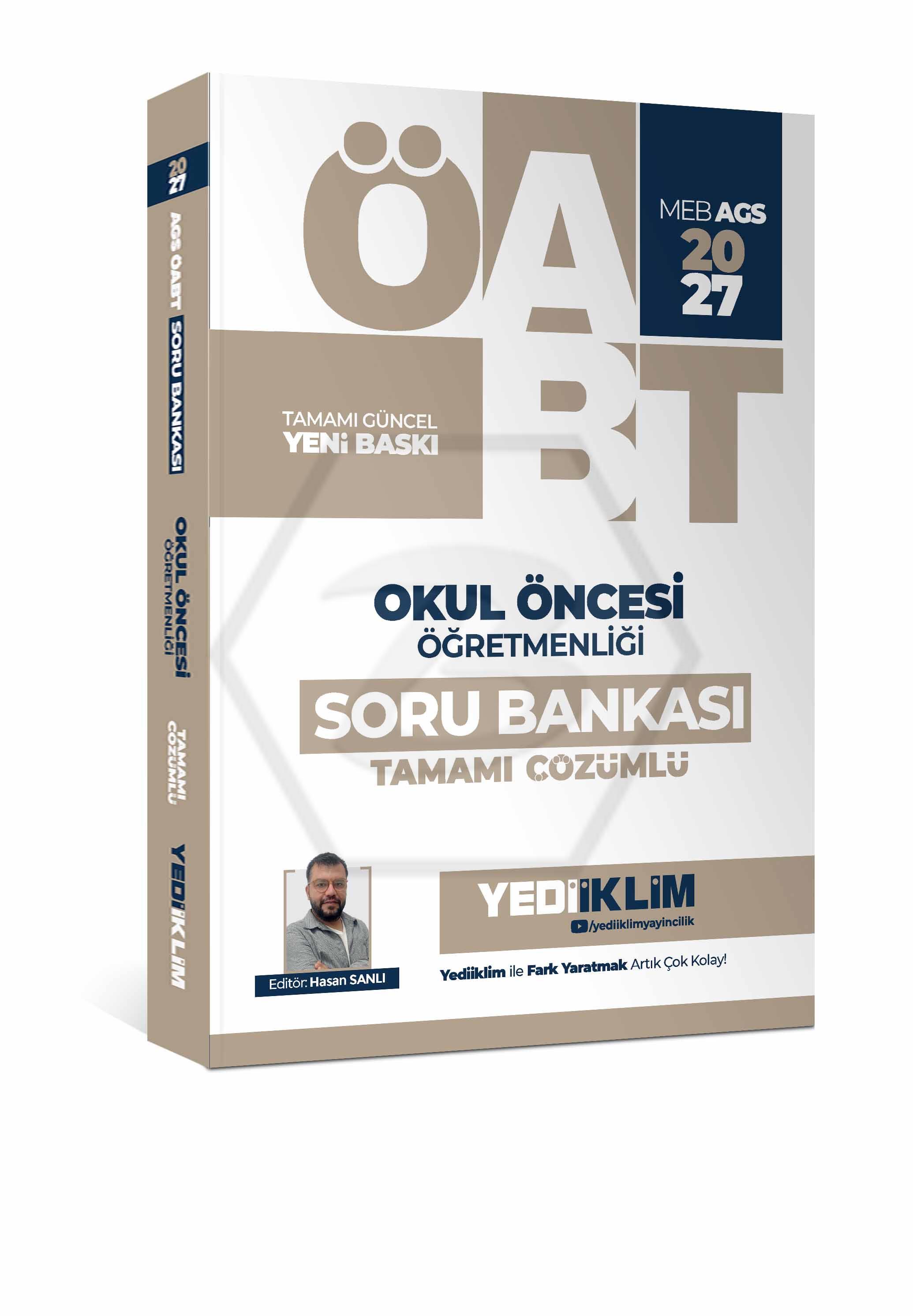 2027 MEB AGS ÖABT Okul Öncesi Öğretmenliği Tamamı Çözümlü Soru Bankası