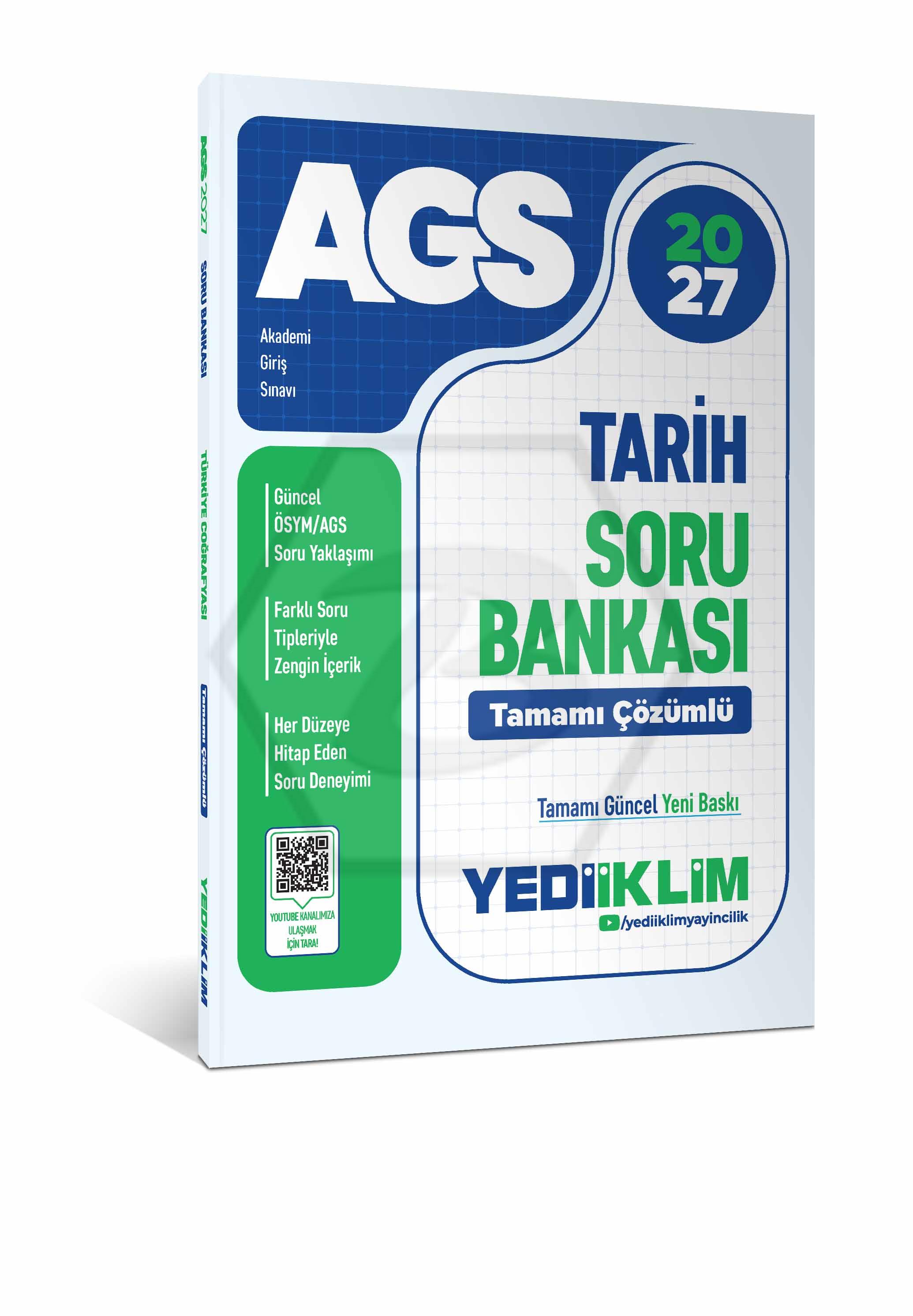 2027 MEB AGS Tarih Tamamı Çözümlü Soru Bankası