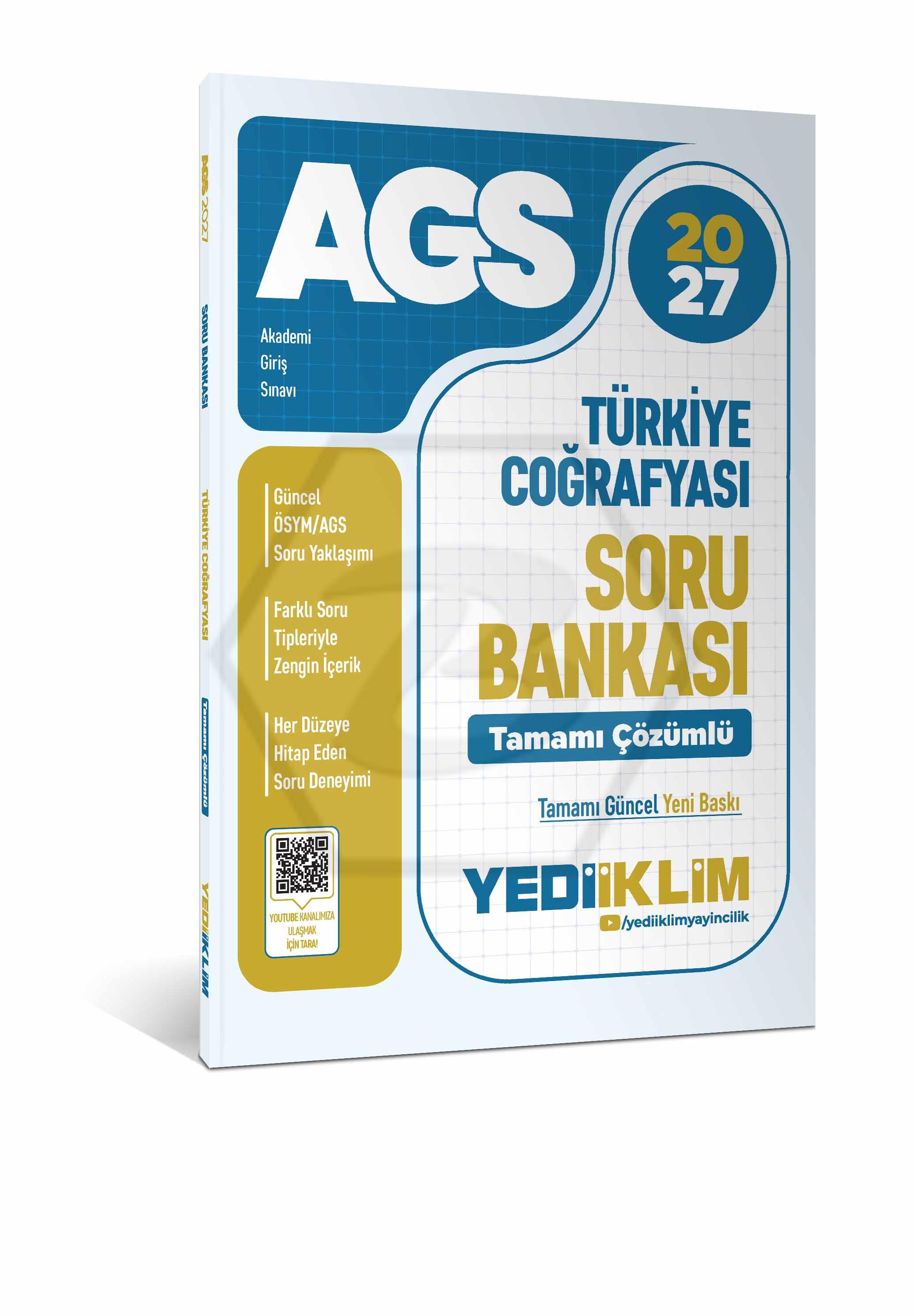 2027 MEB AGS  Türkiye Coğrafyası Tamamı Çözümlü Soru Bankası