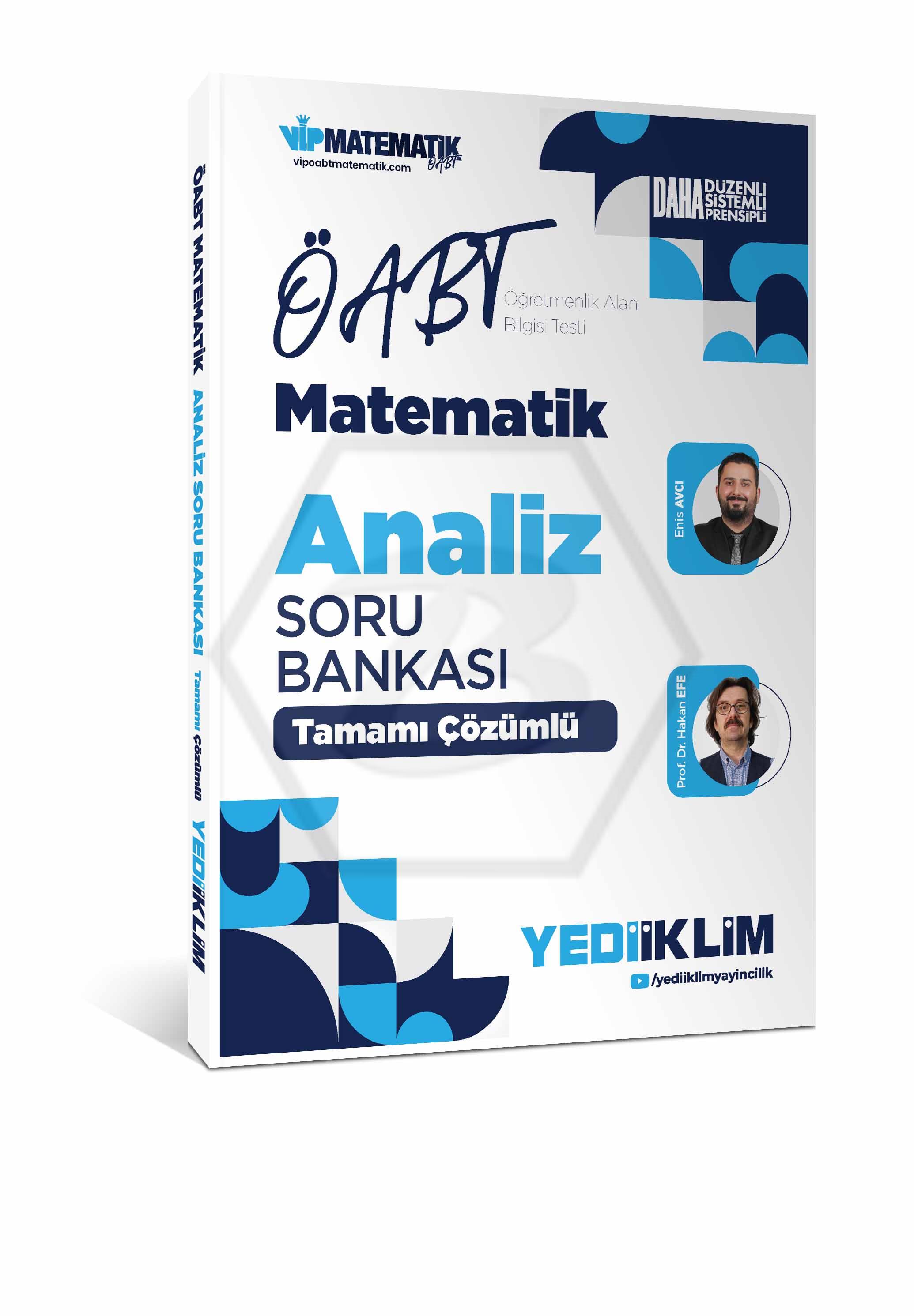 2027 ÖABT Matematik Öğretmenliği Analiz Tamamı Çözümlü Soru Bankası