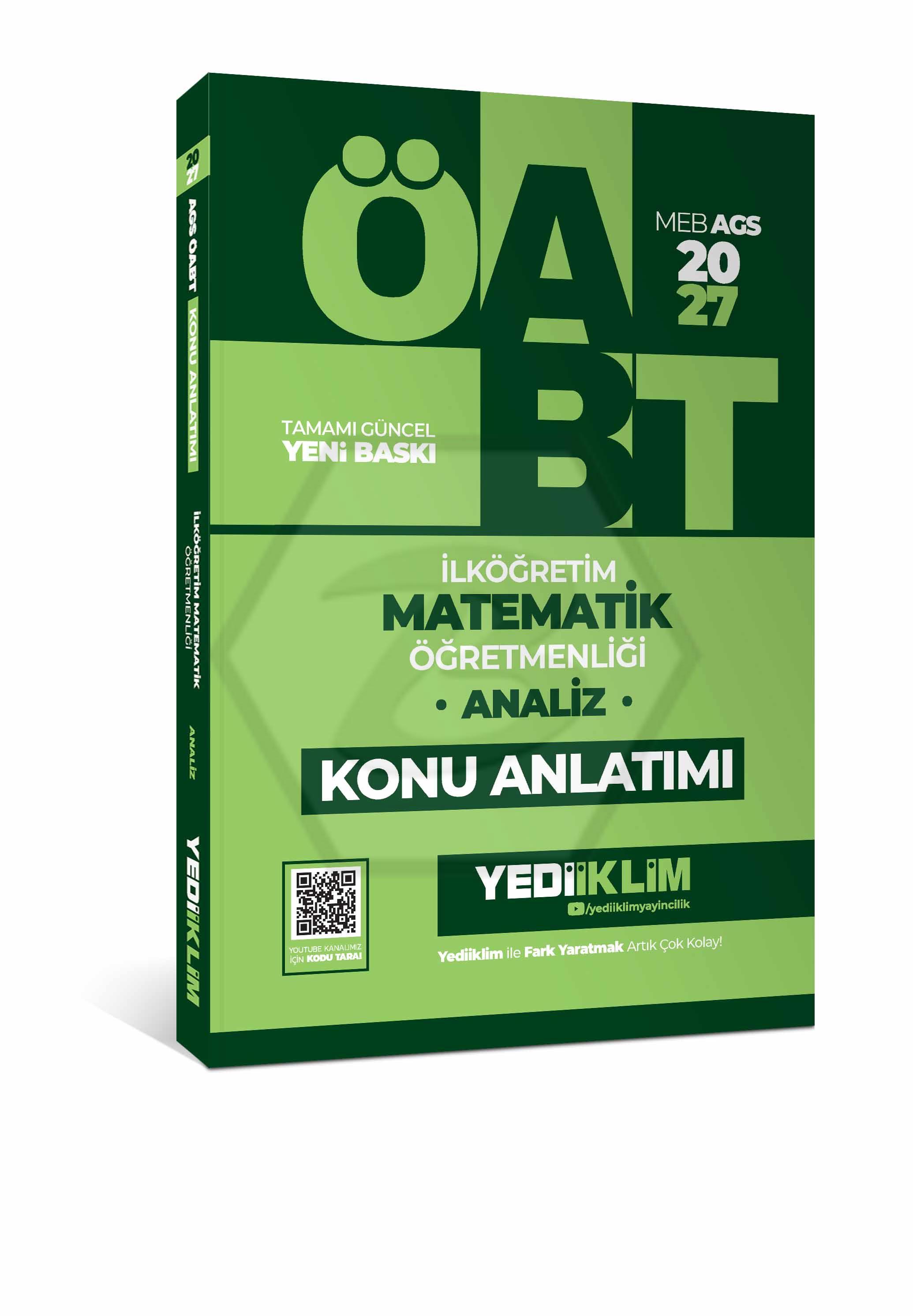 2027 MEB AGS ÖABT İlköğretim Matematik Öğretmenliği - Analiz Konu Anlatımı