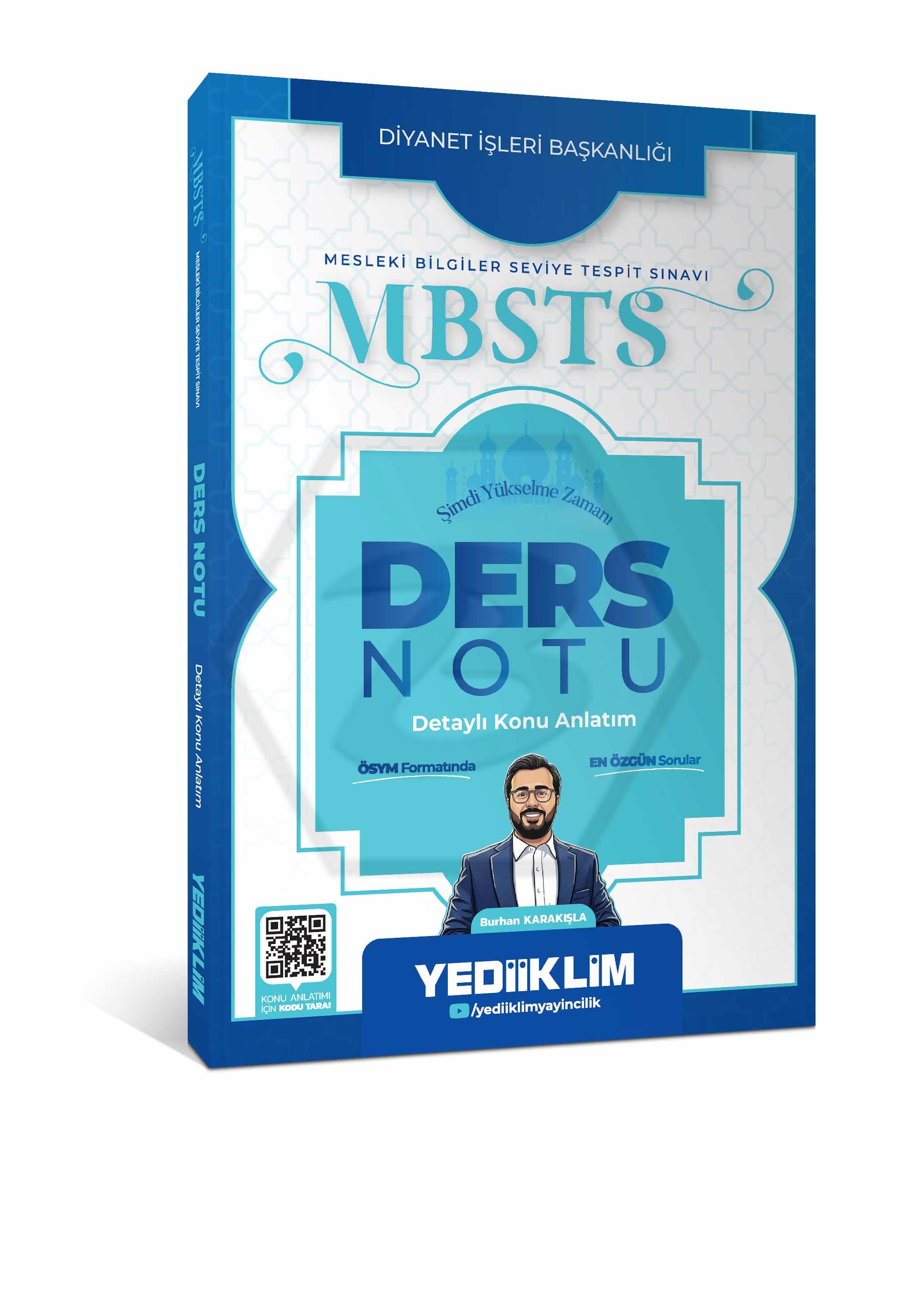 2027 Diyanet İşleri Başkanlığı MBSTS Ders Notu