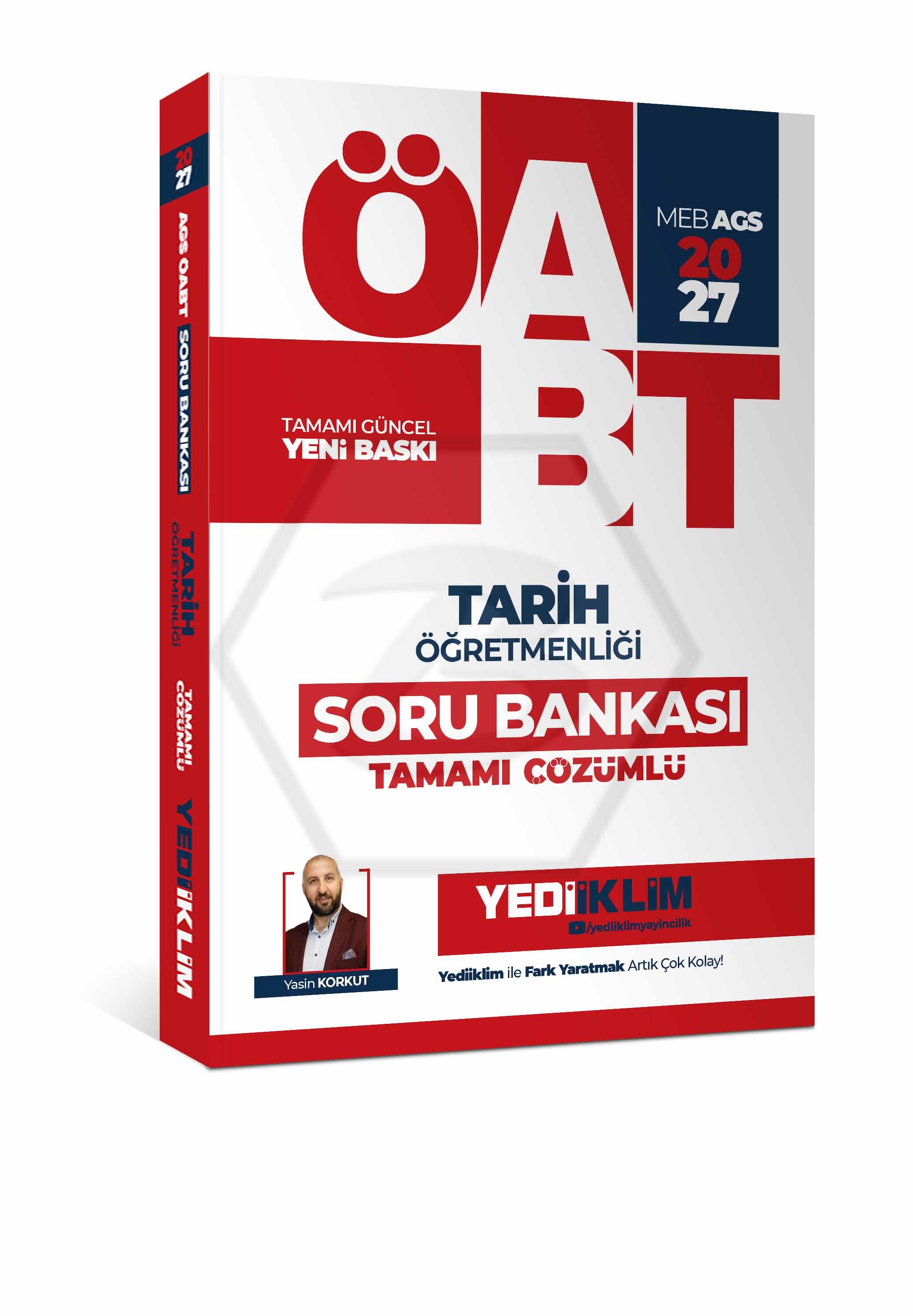 2027 MEB AGS ÖABT Tarih Öğretmenliği Tamamı Çözümlü Soru Bankası