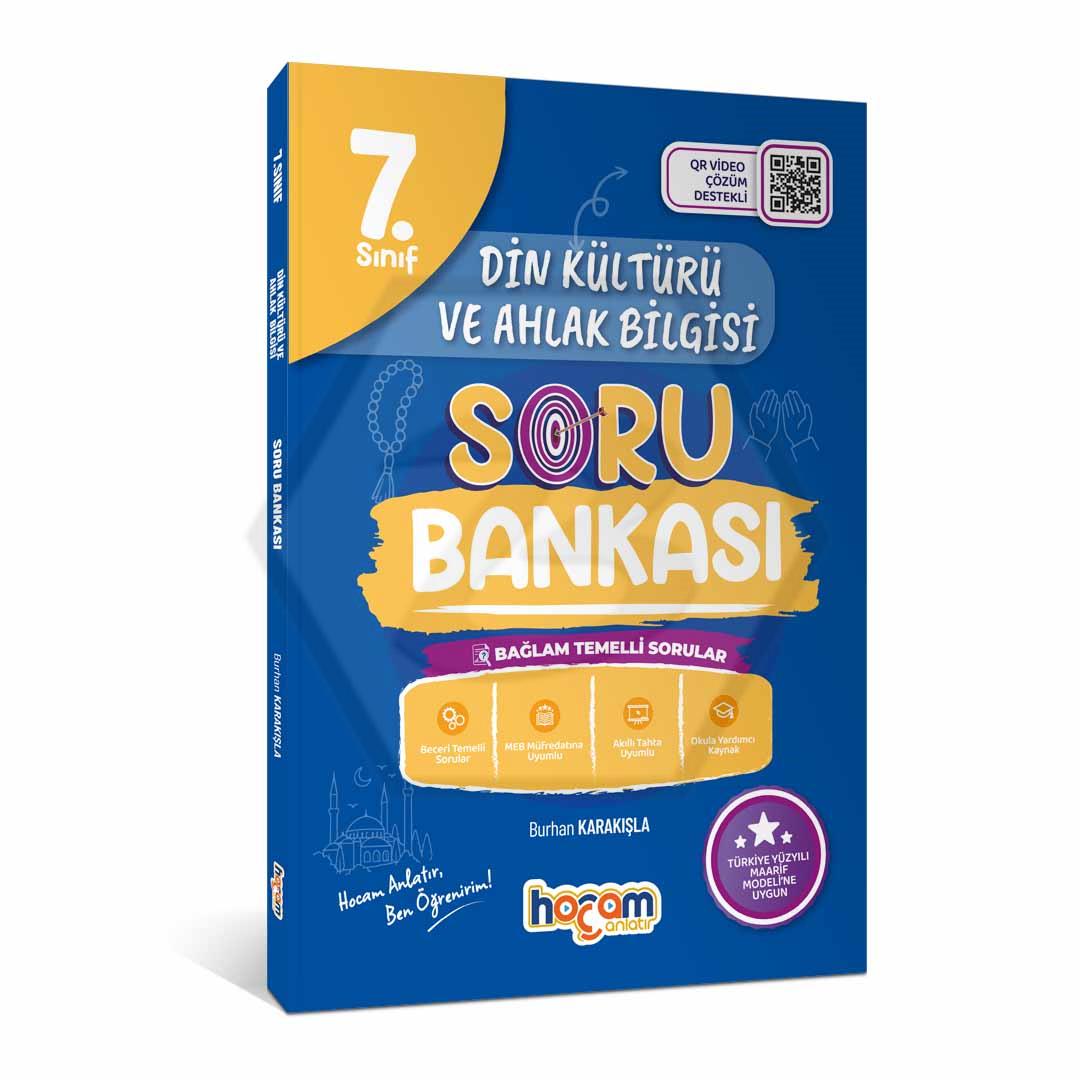 7.Sınıf Din Kültürü Ve Ahlak Bilgisi Tamamı Video Çözümlü Soru Bankası (Maarif Model)