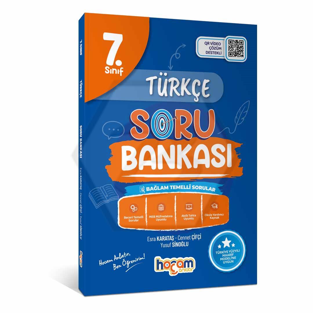7.Sınıf Türkçe Tamamı Video Çözümlü Soru Bankası (Maarif Model)