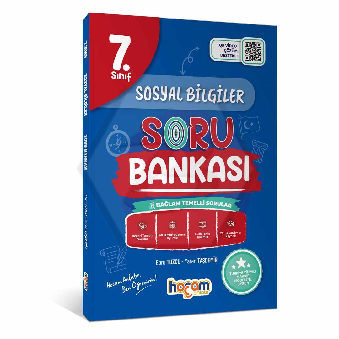 7.Sınıf Sosyal Bilgiler Tamamı Video Çözümlü Soru Bankası (Maarif Model)