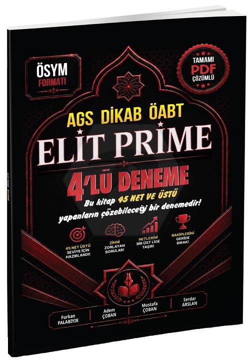 2026 ÖABT MEB-AGS DİKAB Din Kültürü Öğretmenliği ELİT PRİME 4 Deneme
