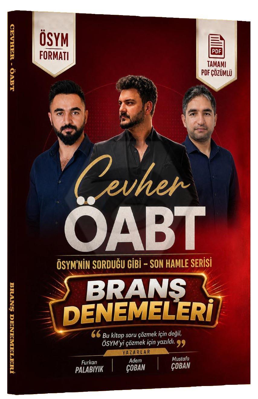 2026 ÖABT MEB-AGS DİKAB Din Kültürü Öğretmenliği CEVHER Branş Denemeleri