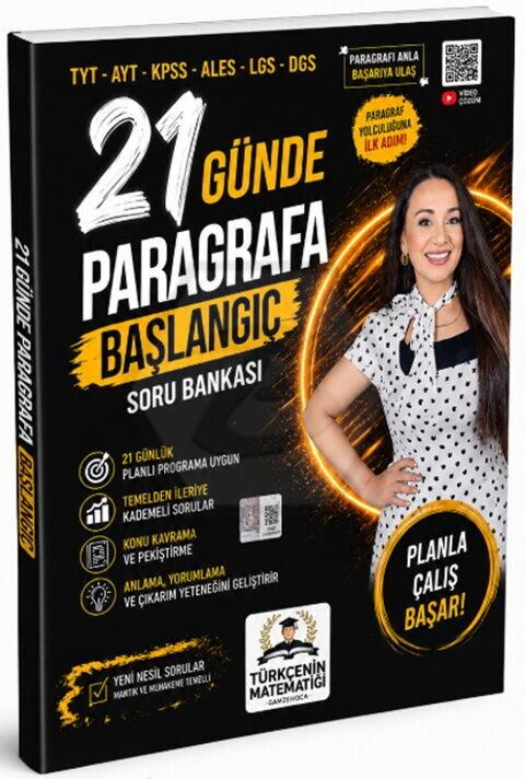 Türkçenin Matematiği  21 Günde Paragrafa Başlangıç Soru Bankası