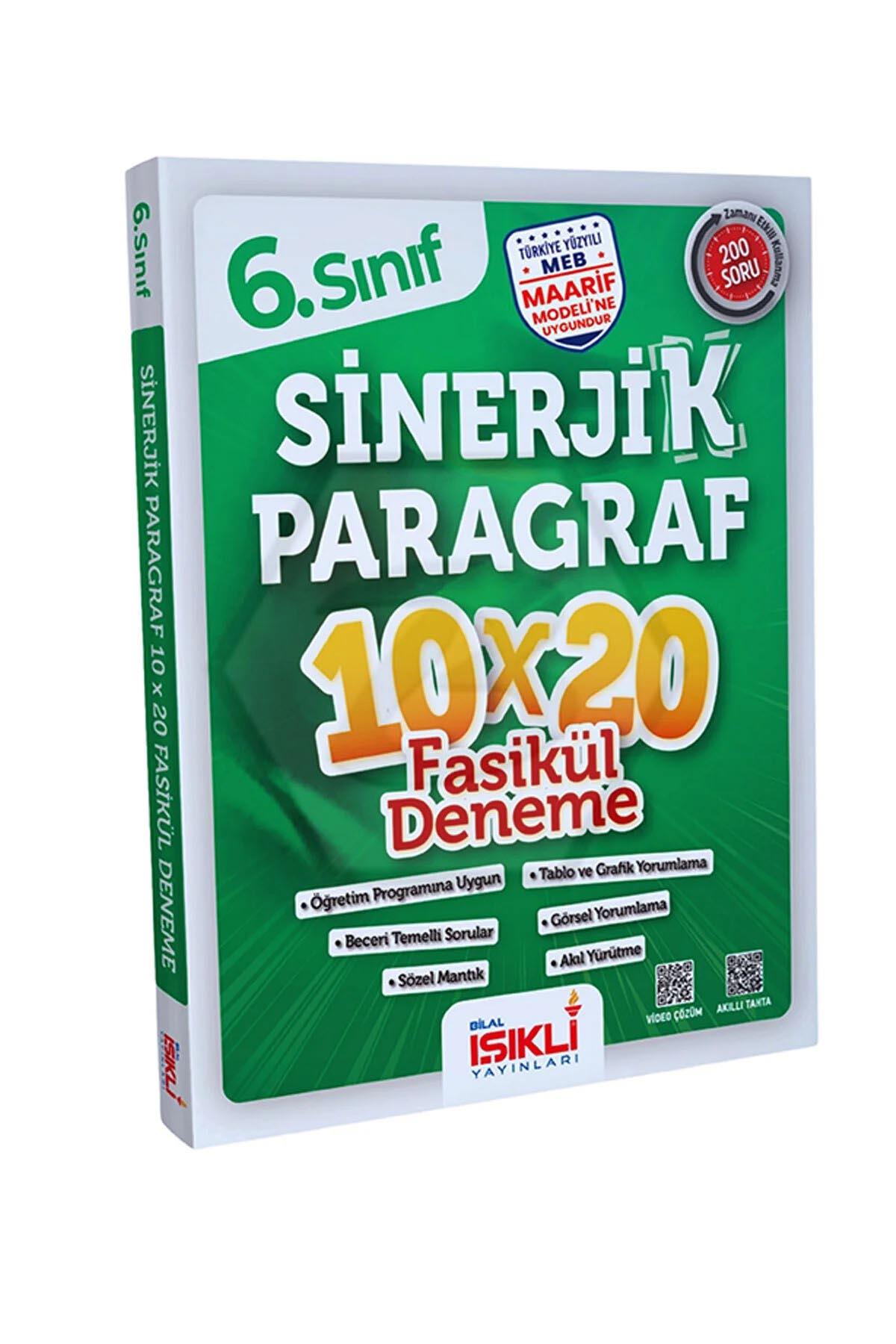 6. Sınıf Sinerjik Paragraf Deneme 10x20 Fasikül 