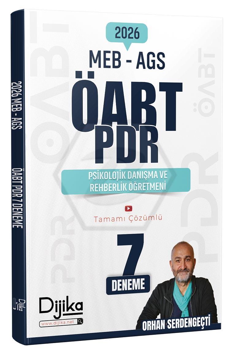 2026 ÖABT MEB-AGS PDR Psikolojik Danışma ve Rehberlik Öğretmeni 7 Deneme Çözümlü