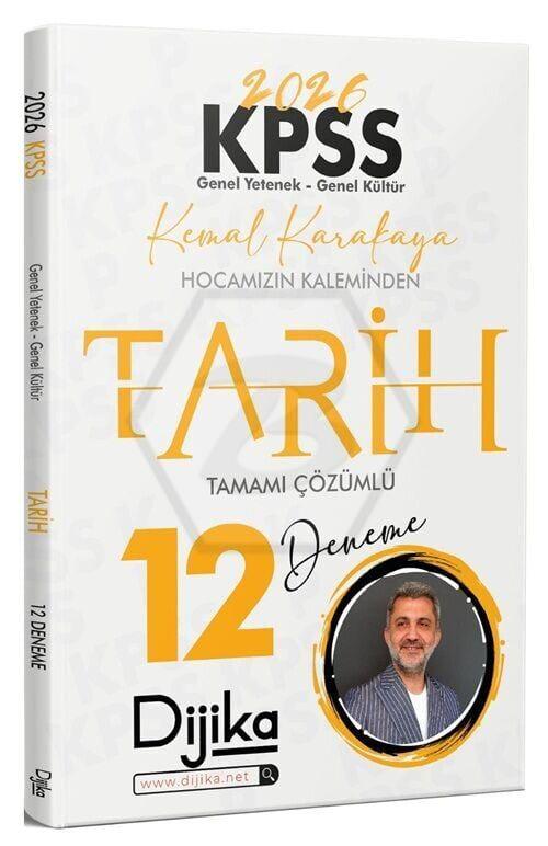 2026 KPSS Tarih 12 Deneme Çözümlü