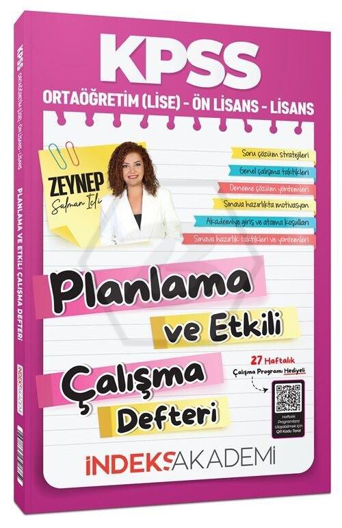 2026 KPSS Planlama ve Etkili Çalışma Defteri