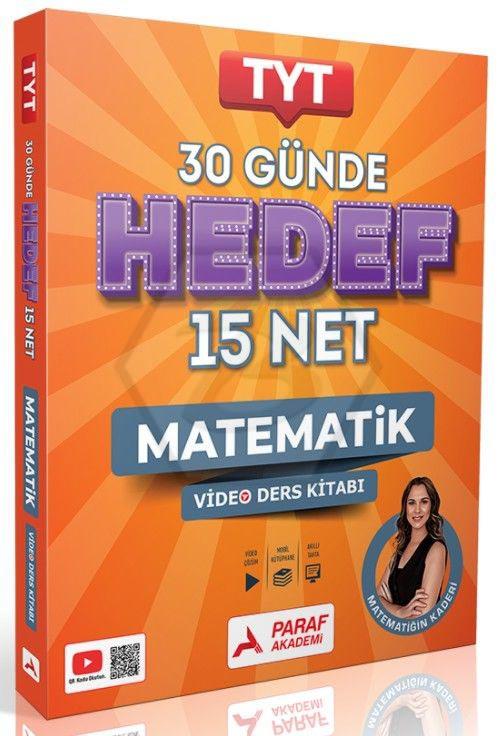 TYT 30 Günde Hedef 15 Net Matematik Video Ders Kitabı