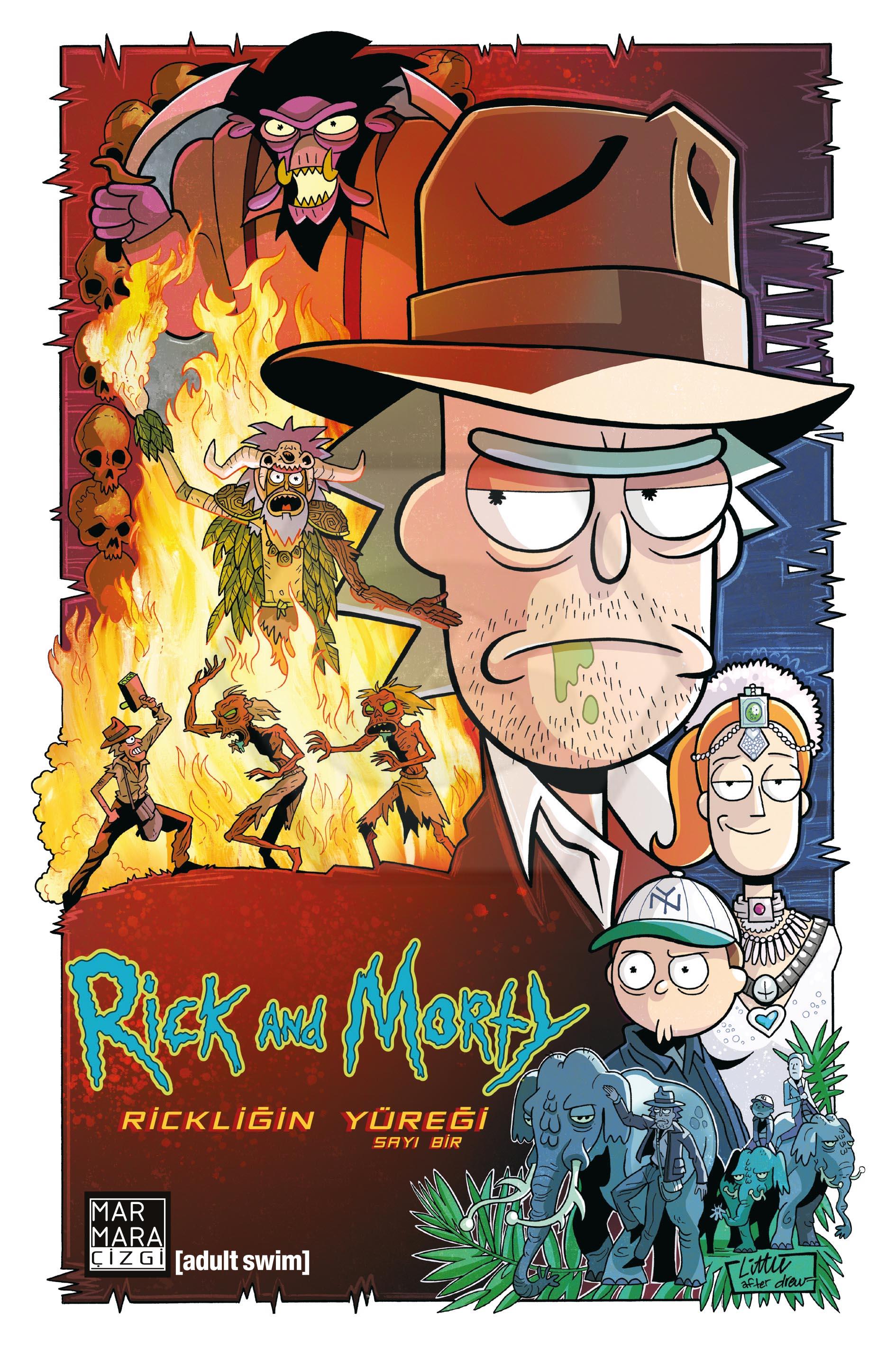 Rick and Morty Rickliğin Yüreği Sayı 1