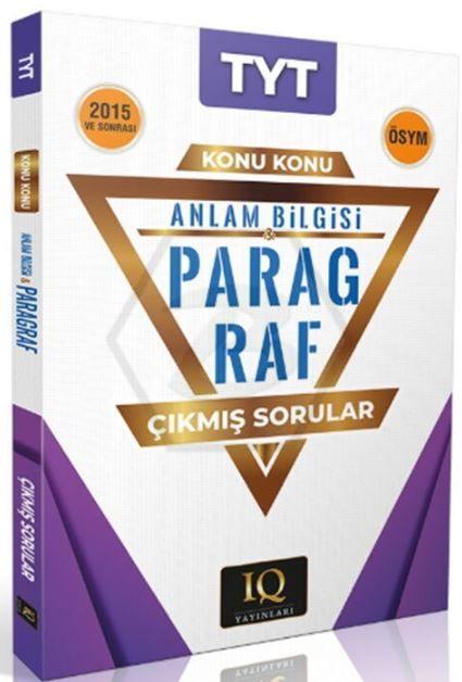 TYT ÖSYM Paragraf Çıkmış Sorular 2015-2024