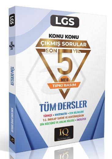 LGS Tüm Dersler Konu Konu Çıkmış Sorular