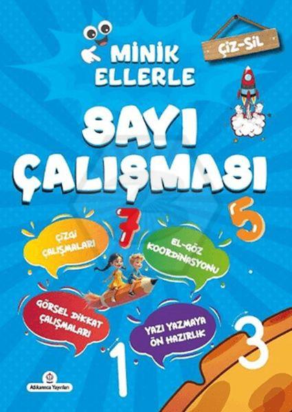Çiz Sil Minik Ellerle Sayı Çalışması