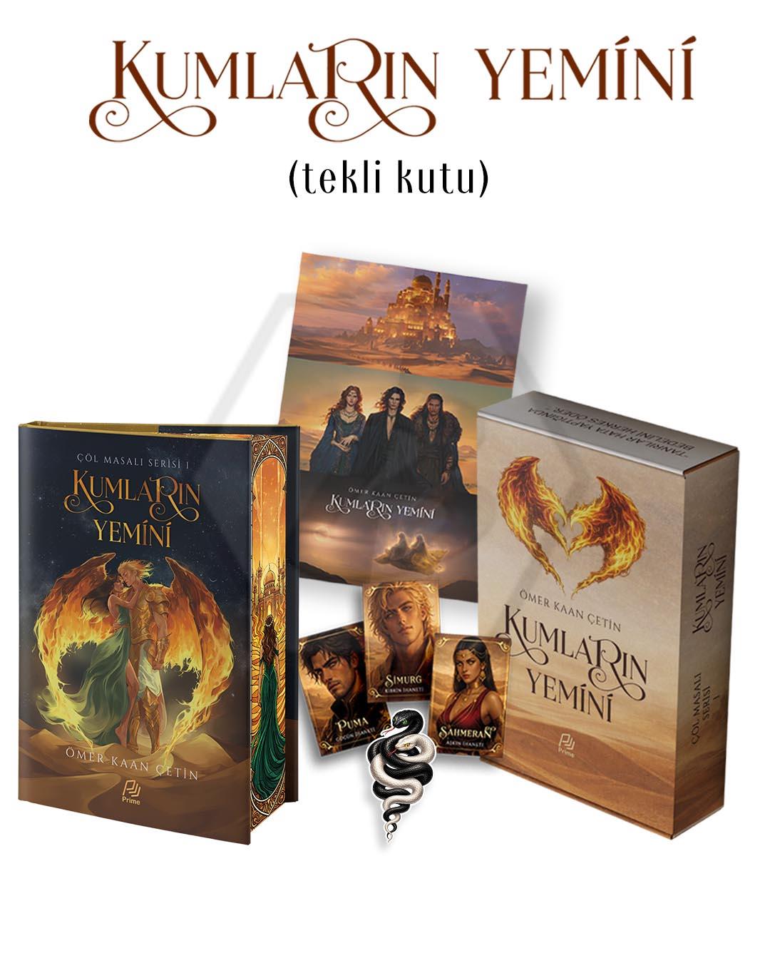 Kumların Yemini - Çöl Masalı 1 ( Kutulu - Ciltli - Yan Boymalı)