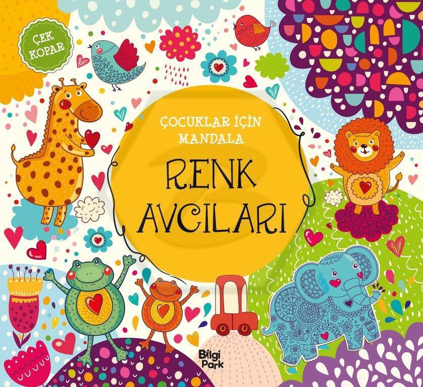 Çocuklar İçin Mandala - Renk Avcıları