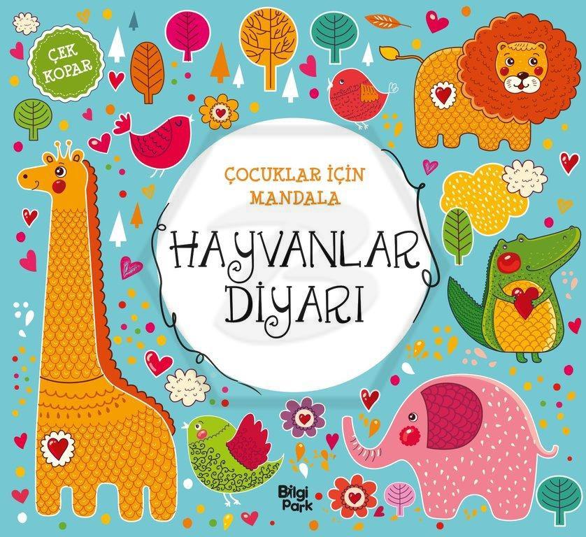 Çocuklar İçin Mandala - Hayvanlar Diyarı