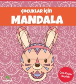 Çocuklar İçin Mandala-Pembe