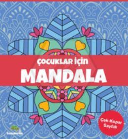 Çocuklar İçin Mandala-Mavi
