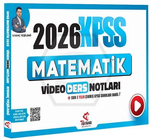 2026 KPSS Matematik Video Ders Notları